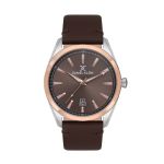 Premium Brown Dial 3 Hands Watch