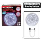 Lantern Hanging Round Rechargeable 80W Marketplace Brits Bros
