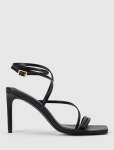 Monica 2 Ankle Wrap Heeled Sandal - 40 Black