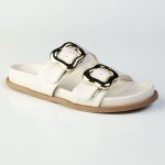Madison Miller Sandal - Off White - 8