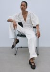Broderie Anglaise Blouse - White