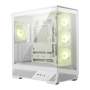 MSI Mag Pano 130R Pz White Atx Mid-Tower Case
