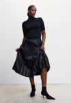 Plus Skirt Long - Black