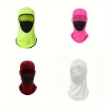1PC Breathable Balaclava Motorcycle Head Cover Mesh Face Mask Neck Gaiter Windproof Dustproof Uv Protection Full Face Cover For