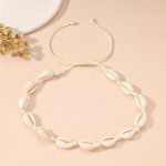1PC Minimalist Elegant Seashell Lady Necklace Personality Vintage Bohemia Beach Travel Style Jewelry Accessories