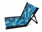 Portable Folding Beach Festival And Lawn Chair With Back Support Tropic
