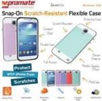 Promate GROSSO-S4 Snap-on Scratch-resistant Flexible