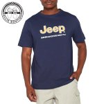 Jeep Men Logo Applique Tee - Midnight Blue - 5XL