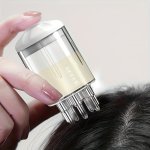 Portable Scalp Applicator Comb - 5ML Essential Oil Hair Care & Massage Bottle Alcohol-free No Battery Needed - Convenient Hair C