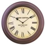 Savannah 40CM Clock Mahogany