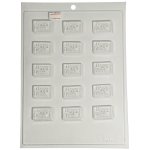 Happy Diwali Clear Mould 15 Cavity