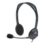 Logitech H111 Multi-platform Black Wired Stereo Headset
