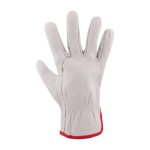 Tru Touch Goat Skin Vip Driver Gloves - White Xlarge