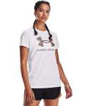 Women's Ua Sportstyle Graphic Short Sleeve - White XXL