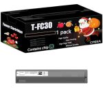 Compatible For Toshiba T-FC30 Toner Cartridge Work For Toshiba E-studio 2051C 2050C 2551C 2550C Printers With Chip High Yield 70