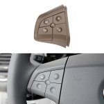 Car Left Side 5-BUTTON Steering Wheel Switch Buttons Panel 1648200010 For Mercedes-benz W164 Left Driving Coffee
