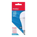 Eurolux Rechargeable Fast Charging Lamp B22 6W