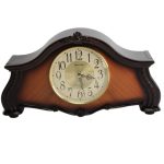 Chime And Melodies Mantel Or Table Rhythm Clock 40 Cm X 22 Cm X 11.2 Cm