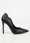 LOU9 Court Heel - Black