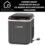 Fandbo Smart Countertop Bullet Ice Maker With Appcontrol - 15KG 24HRS