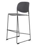 Stack 75 Bar Stool - Metal & Polypropylene