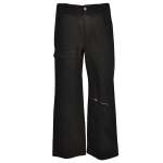 Flared Cargo Pants - Black L xl