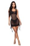 Women's Swimsuit Cover Up Beach Swimwear See Through Sheer Mesh Dress