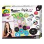 Button Brooches: Arts & Crafts Diy Pins Set Of 10