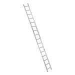 Single Aluminium Ladder Lean-to Ladder 16 Steps 4.9M