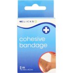 Clicks Cohesive Bandage 75MM X 4.5M