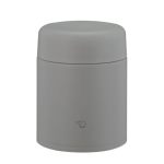 Zojirushi Stainless Steel Food Jar 14-OUNCE Cloud Gray
