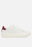 Tommy Hilfiger Tjw Cupsole Leather Low Cut - Ecru rouge