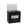 Zero Appliances Zero 6 Burner Full Gas Stove Black