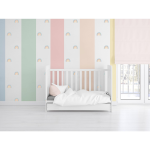 Kikki & Frankie Wall Decal Packs Candyfloss Rainbow-wall Pattern Decal Pack