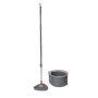 Single Corner Bucket With Mop - Orange