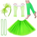80S 5PC Mesh Vest Tutu Kit