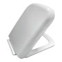 Soft Closing Pvc Toilet Seat Square