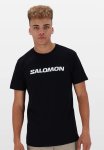 Salomon Core Logo Short Sleeve Tee - Black