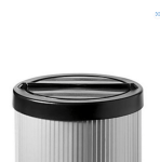 Live Flip Waste Paper Bin 240 Dia X 290H – 530BL