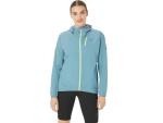 ASICS Woman's Fujitrail Waterproof Jacket - Gris Blue - LG