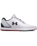 Men's Ua Charged Medal Spikeless Golf Shoes - White 6