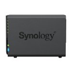 Synology DS225+ 2 Bay Desktop Nas Intel Celeron J4125 4C 2GB Soldered DDR4 Non-ecc One Open RAM Slot Max 6GB RAM