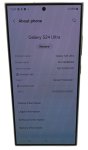 Samsung Galaxy S24 Ultra 256GB Titanium Black