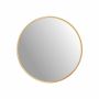 Ifeel Modern Round Wall Mirror Aluminium Frame 969RG - 60CM Gold