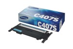 Samsung CLT-C407S Cyan Laser Toner Cartridge