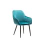 Vividitto - Decorotika Velvet Dining Chair - Teal