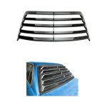 BMW E30 Black Plastic Rear Window Louvre - Autostyle Motorsport South Africa