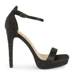 Black Diamante Stiletto Heels