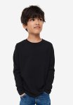 3-PACK Long-sleeved T-shirts - Black light Grey Marl