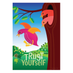 Trust Yourself Mindfulness Art Print